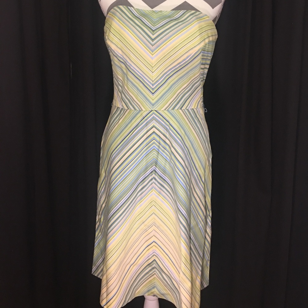 Robin Jordan strapless dress